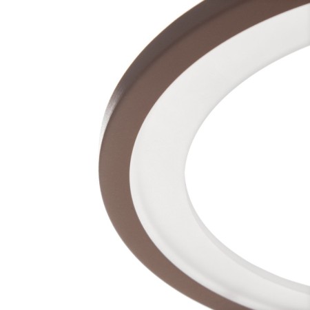 Ring chandelier LED 80W brown 2700-6400K 60x45x14-8