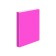 Folder with A4, 700 microns, 27 mm, calligrata duble neon, inner pocket, up to 180 sheets, fuchsia