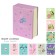 Notepad A7, 250 sheets on glue Smart Journal, hard cover, mix