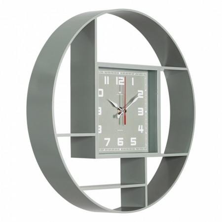Watch Wall Interior "Classics", silent, D-35 cm, olive, aa