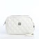 Bag Cross-Bodi with a zipper, white color