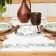 Path on the Ethel table Flower Mood View 1 30x70 cm, 100% cotton, sarzha 190 g/m2