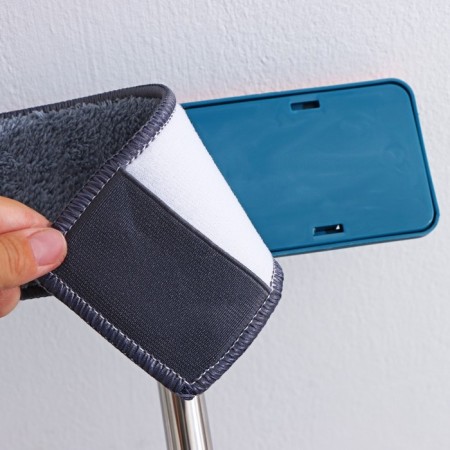 Workshop with a steel component handle Raccoon "Pockets", a microfiber nozzle, 24.5 × 8 × 86 cm-3