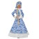 The carnival costume "Snow Maiden is the merchant", the color is blue, p. 52-54