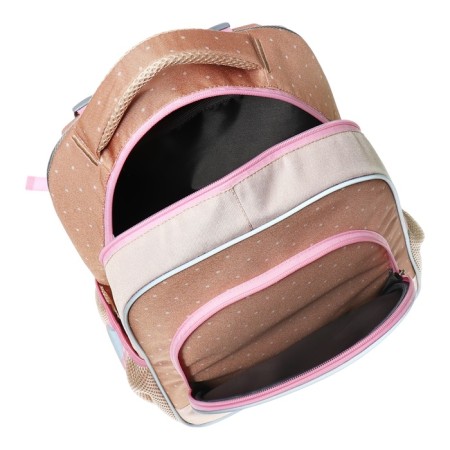 School backpack Erich Krause Ergoline 15l, 39 x 28 x 14 cm, ergonomic back, Corgi Puppy 60094-7