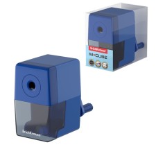 Zapochilok 1 Erichkrause M-Cube, with a container and the mounting mechanism to the table, a hole with a diameter of 8 mm, blue