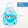 The kit for children for creativity is saving and I "elephant" apron 39x50 cm and sleeves