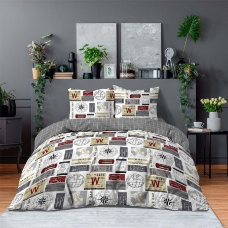 Bed linen 2 joint venture, size 215x220 cm, 175x215 cm, 70x70 cm - 2 pcs