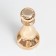 Souvenir ceramics "Chess figure. Pig" gold 16x7.5x7.5 cm