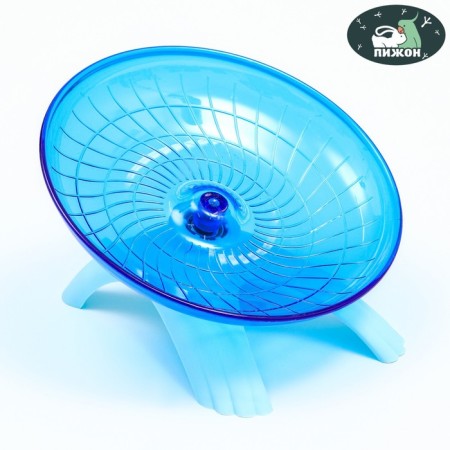 Carno running plate for rodents, 18 x 18 x 11 cm, blue