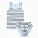 A set for a boy (T-shirt, panties), color light blue, height 122 cm