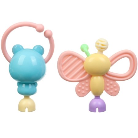 A set of rattles “Gather me”, 5 pcs, delicate colors, crumb me-12