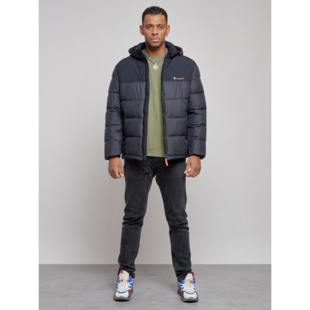 Male jacket, size 62, dark blue color