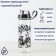 Water bottle plastic "Bicycle", 750 ml