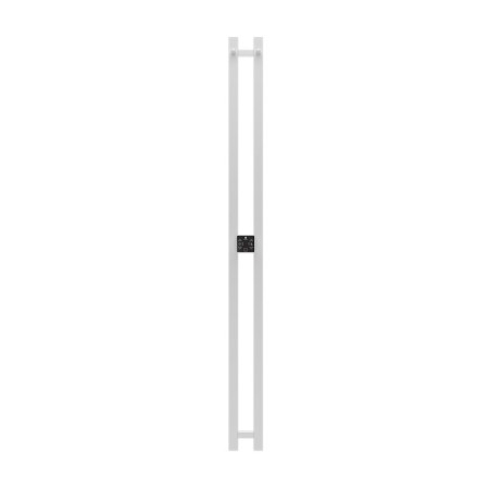 Terminus duo electric heated towel rail "Prof", 1400x110 mm, white matte-1
