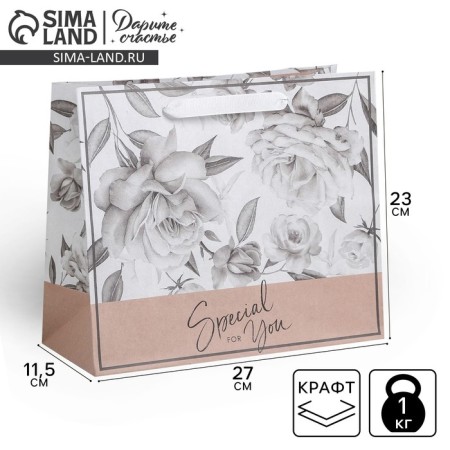 Gift Craft horizontal package, packaging, Special for You, 27 x 23 x 11.5 cm
