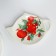 Standing for a tea bag of the Granat, 12 × 8.4 cm