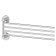Two -rotary towel holder Four 40 cm, chrome, artwelle