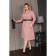 Women's dress, size 58, pink color