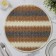 Napkin Serving shares Vincula, D = 38 cm, brown color