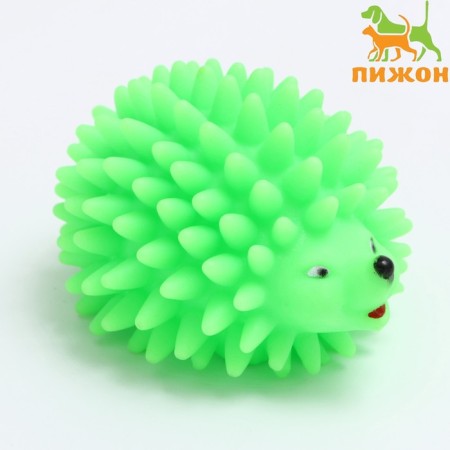 Brying "Hedgehog" Big for dogs, 9 cm, green