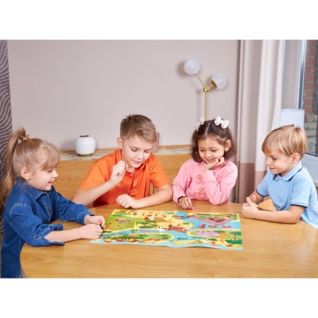 Game table walnut "World before the start of time"-2