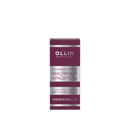 Hair dye OLLIN Professional Megapolis, Besammiach, Oil, Ton 9/21-4