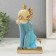 Souvenir Polystone "Tender Meeting" of the White and Blue 6x8x19.5 cm