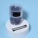 Cotton sticks, bilateral, with luminous, 100 pcs, in a plastic organizer, black color