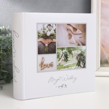 Photo album for 200 photos 10x15 cm, boom. Sheets, books. Binding 