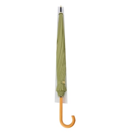 Umbrella - a semiautomatic “pastel” cane, 16 knitting needles, r = 52 cm, green color-8