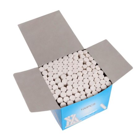 School, white, set 100 pieces, round, worthless, in a cardboard box-9