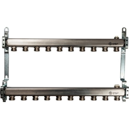 Collector Stout SMS 0923 000010, stainless steel for radiator wiring 10 outputs