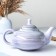 Teapot "Medium crumb" 1l / 13x14cm, lavender