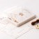 Steam for jewelry universal without plush inserts, phlock, 12 × 20 × 1.8 cm, beige color