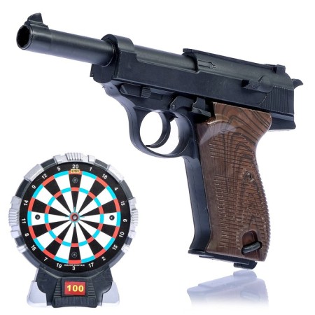 Electronic shooting range "Night shooter", light and sound effects, works from batteries-1