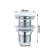 Bottom valve Ledeme L65, for a shell, brass, chrome