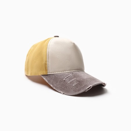 Male cap minaku, mustard color, size 56-58-5