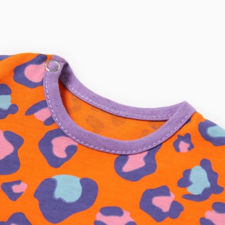 Bloom Baby dress Leo with Cor. Sleeve, p. 68 cm, orange-1