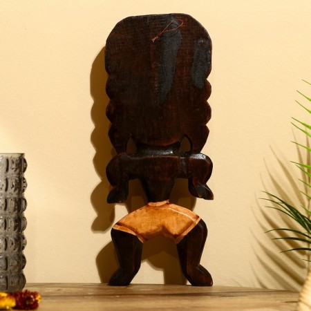 Panel "Aboriginal" Albezia 14x6x40 cm-1