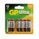 Battery alkalin GP Ultra, AA, LR6-6BL, 1.5B, blister, 6 pcs.