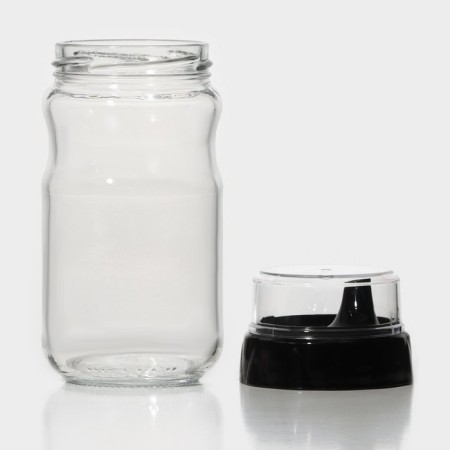 Glass bottle for Lexa sauce and oil, 370 ml-1