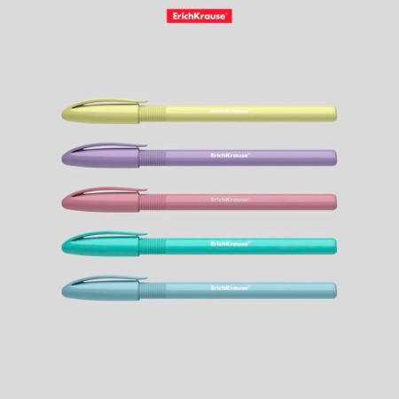 Ballic handle Erichkrause U-109 Pastel Stick & Grip 1.0, Ultra Glide, Blue Ink color-4