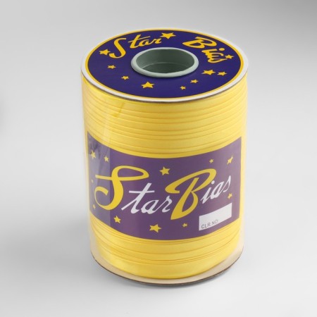 Stroke, satin, 15 mm × 132 ± 1 m, yellow color No. 9026-2