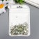 Decor for creativity Glass "Rhubates truncated cone. White chameleon" d = 1.5-6.5mm nr 1000 pcs 74595