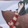 Ethel bedding 1.5 Christmas Night 143x215 cm, 150x214 cm, 50x70 cm -1 pcs, 100% HL, calico