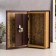 Safe wood leather "Sovereign treasury" 21x13x5 cm