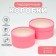 Box - tube 2 in 1, with a transparent lid "Pink", 21 x 11 - 18 x 10 cm