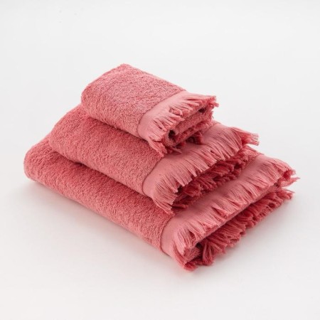 Trick Lovelife Fringe 50x90 Tenle Poil Pink, 100% Cotton, 360 g/m2-2