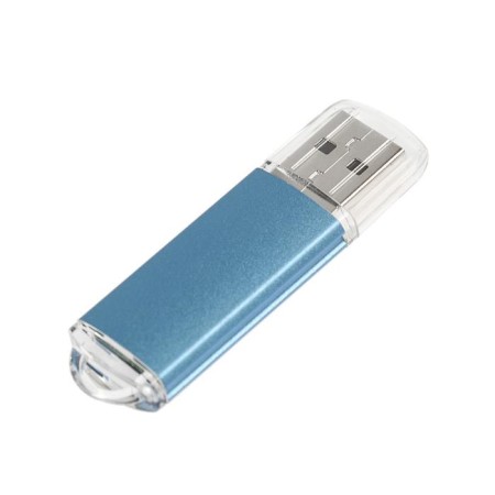 Flash drive Smartbuy V-Cut, 8 GB, USB2.0, th Up 25 MB/s, PLO up to 15 Mb/s, blue-1